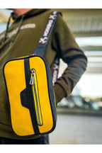 CH101 - Poani Tablet Erkek Çanta Black - Yellow