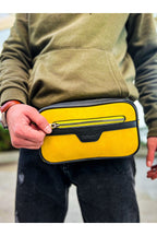 CH101 - Poani Tablet Erkek Çanta Black - Yellow