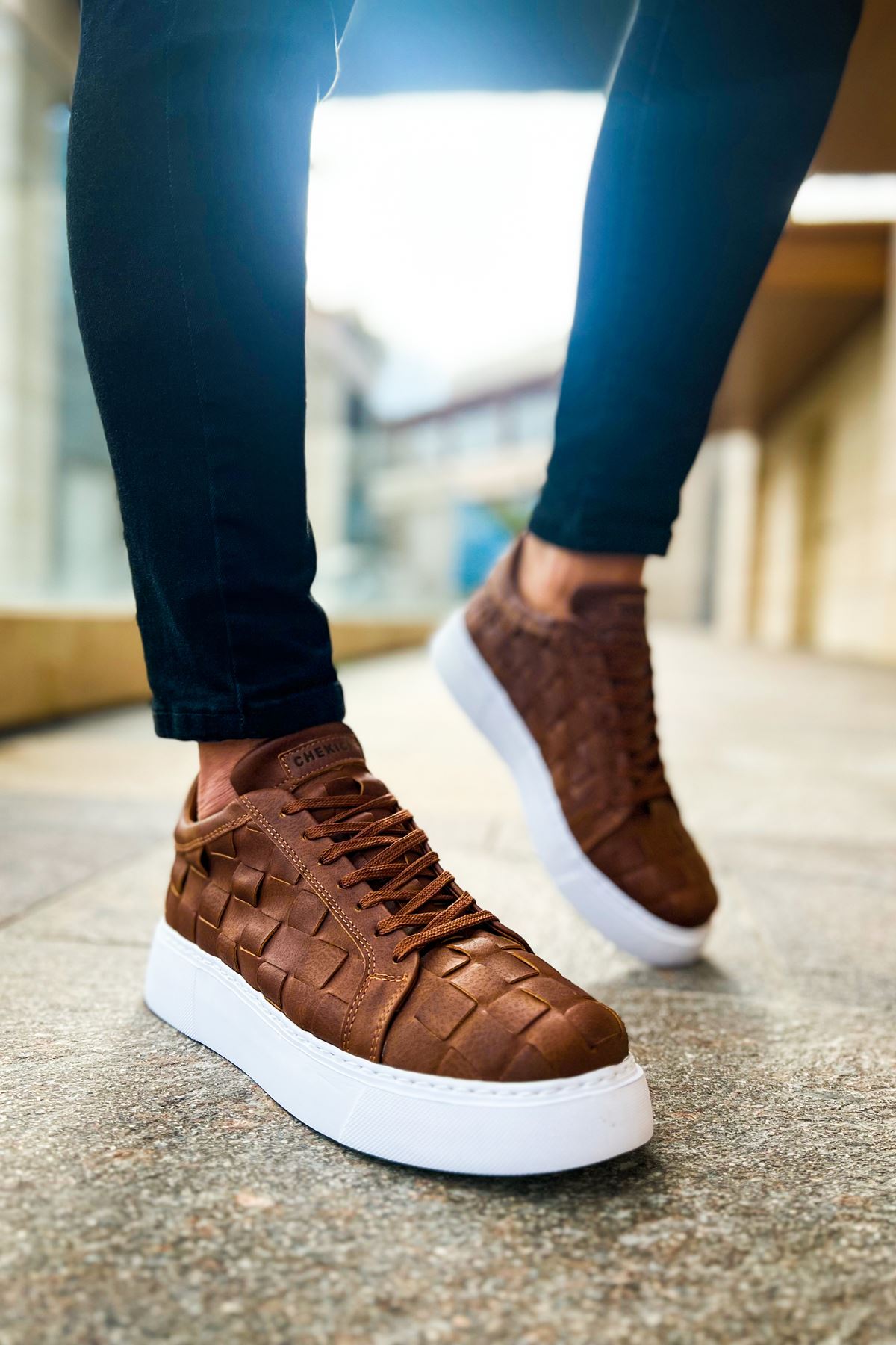 CH209 - OBT Vimini የወንዶች ስኒከር ታን