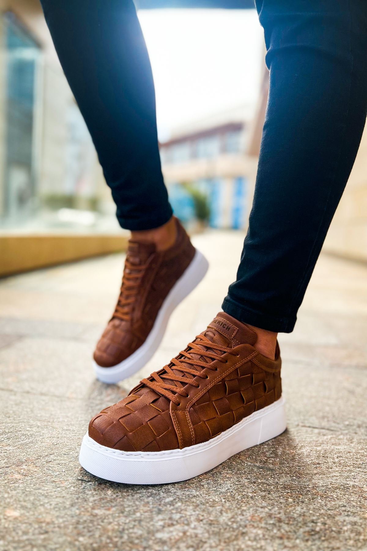 CH209 - OBT Vimini የወንዶች ስኒከር ታን