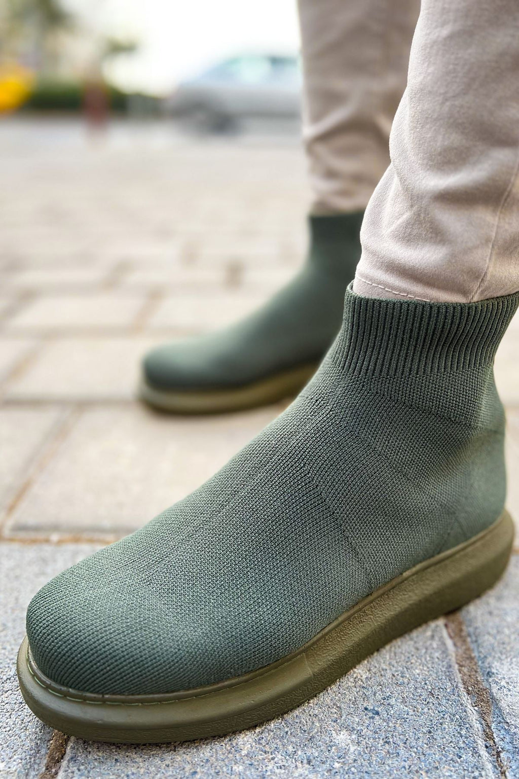 CH207 - TRT Maglieria-T የወንዶች ስኒከር ካኪ