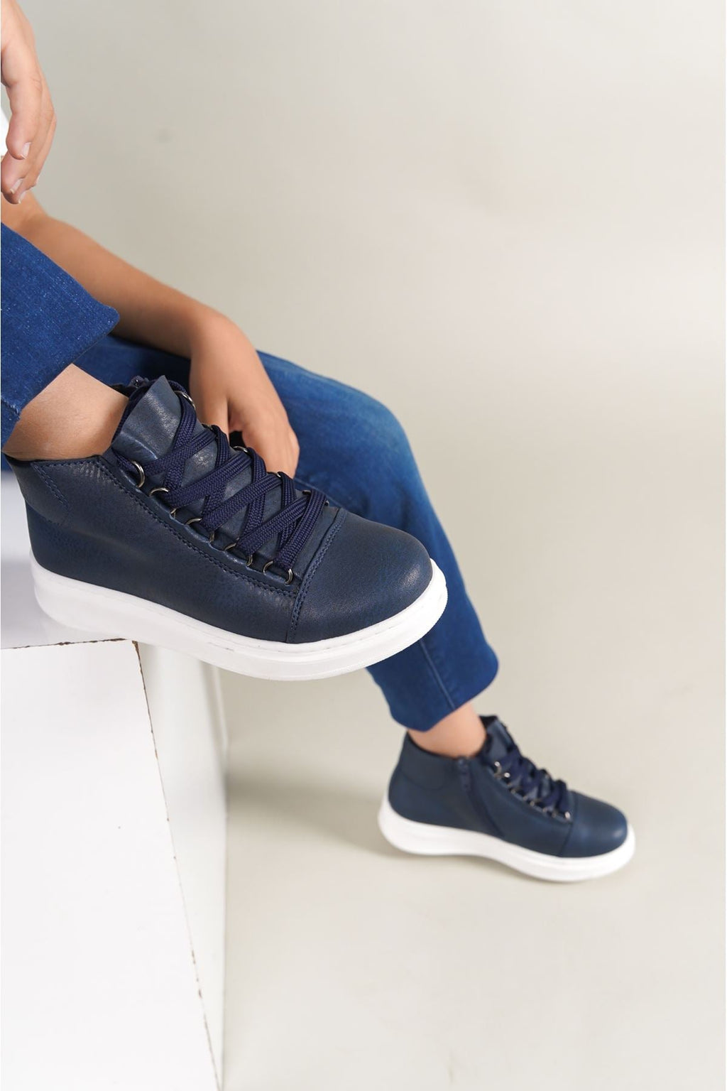 1012 - Roma Çocuk Ayakkabı LACIVERT