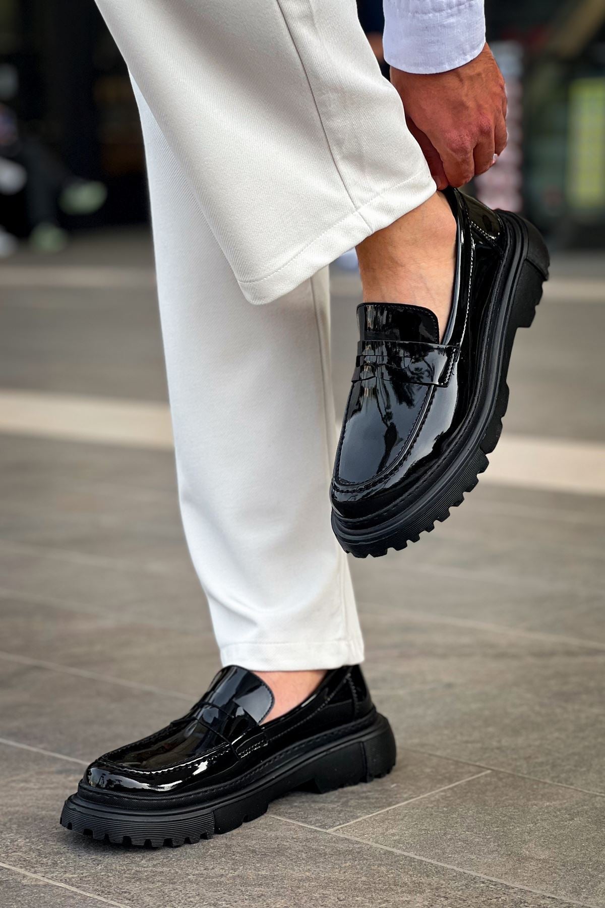 CH2417 - RST የወንዶች ስኒከር ጥቁር