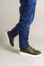 1007 - Montana Çocuk Ayakkabı HAKI - chekich.com