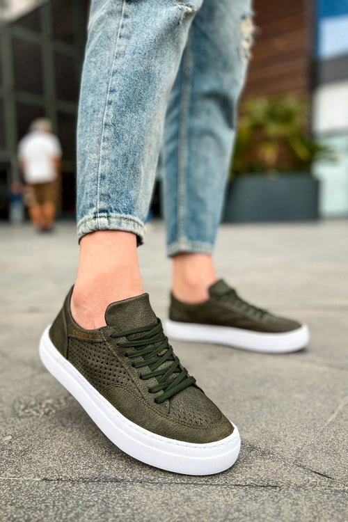 CH015 - CBT First Edition Erkek Ayakkabı HAKI - chekich.com