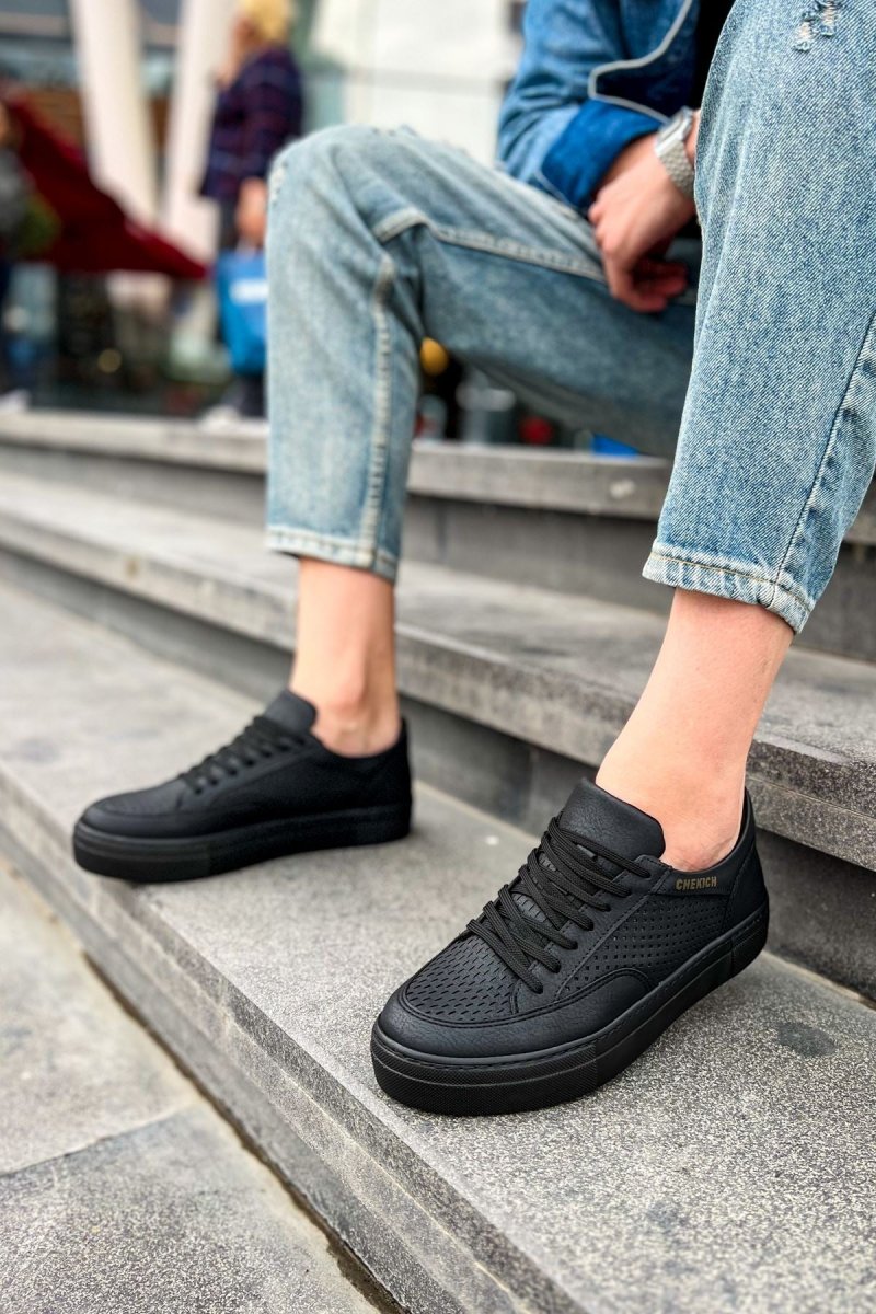 CH015 - CST First Edition Erkek Ayakkabı SIYAH - chekich.com