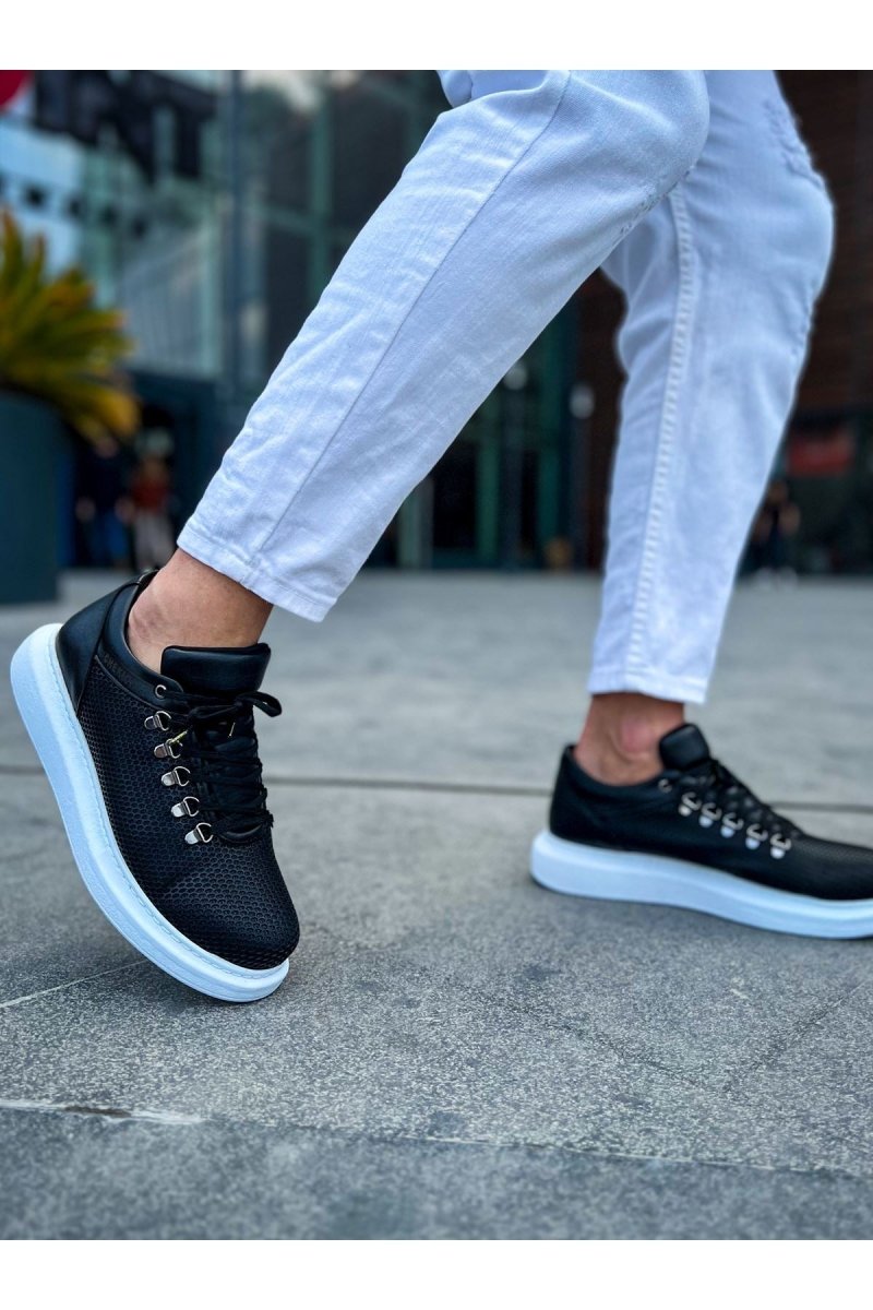 CH021 - CBT Favo Erkek Ayakkabı SIYAH - chekich.com