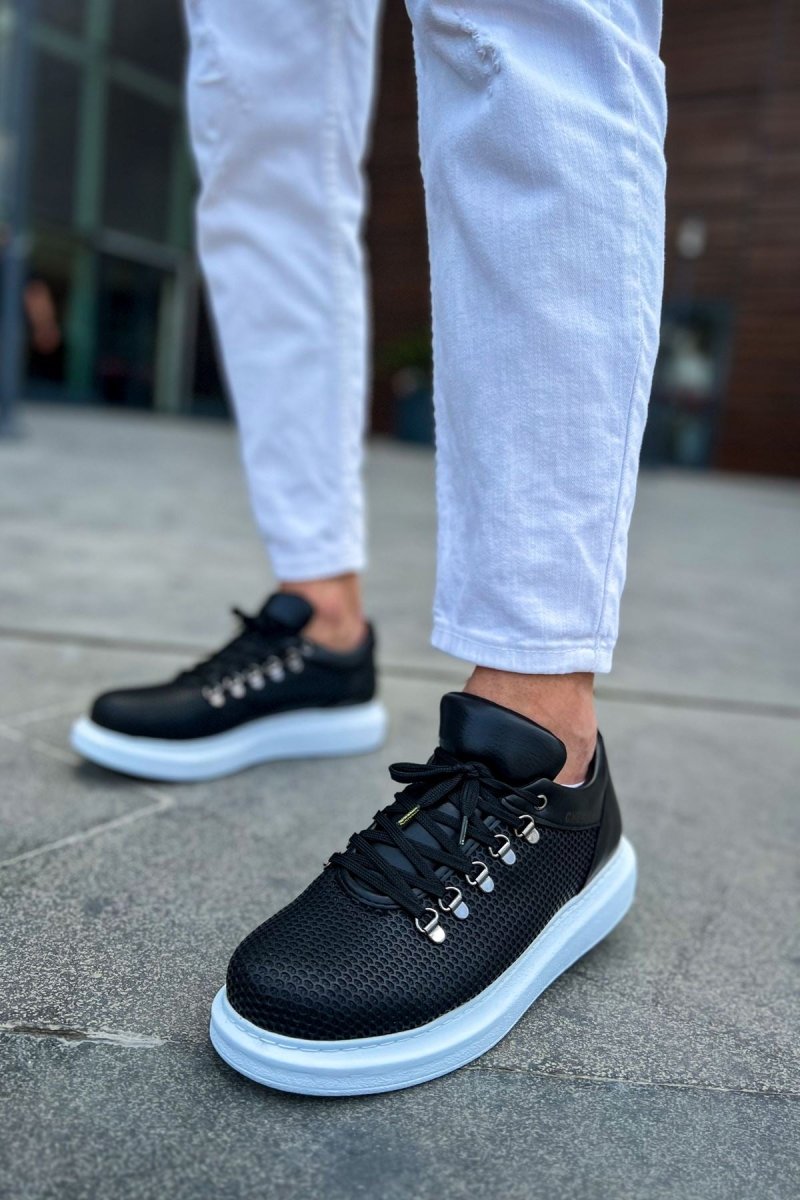 CH021 - CBT Favo Erkek Ayakkabı SIYAH - chekich.com