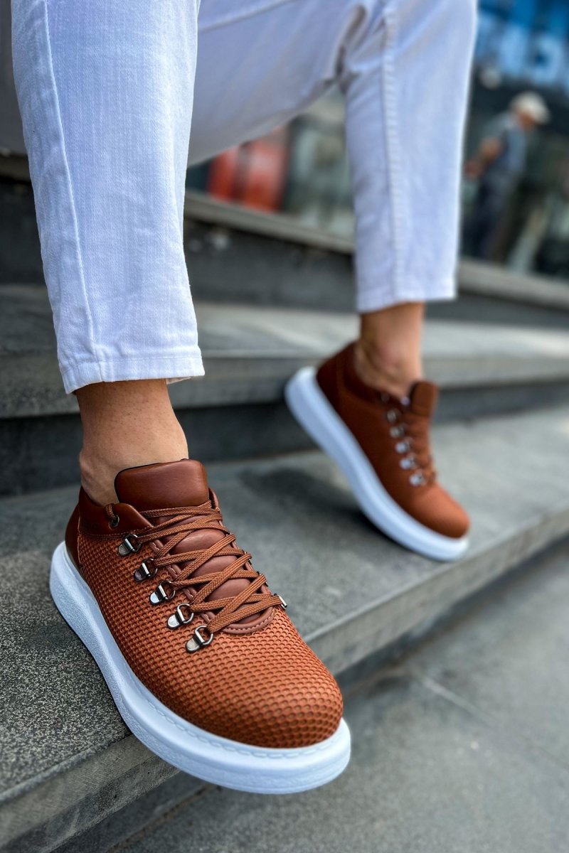 CH021 - CBT Favo Erkek Ayakkabı TABA - chekich.com