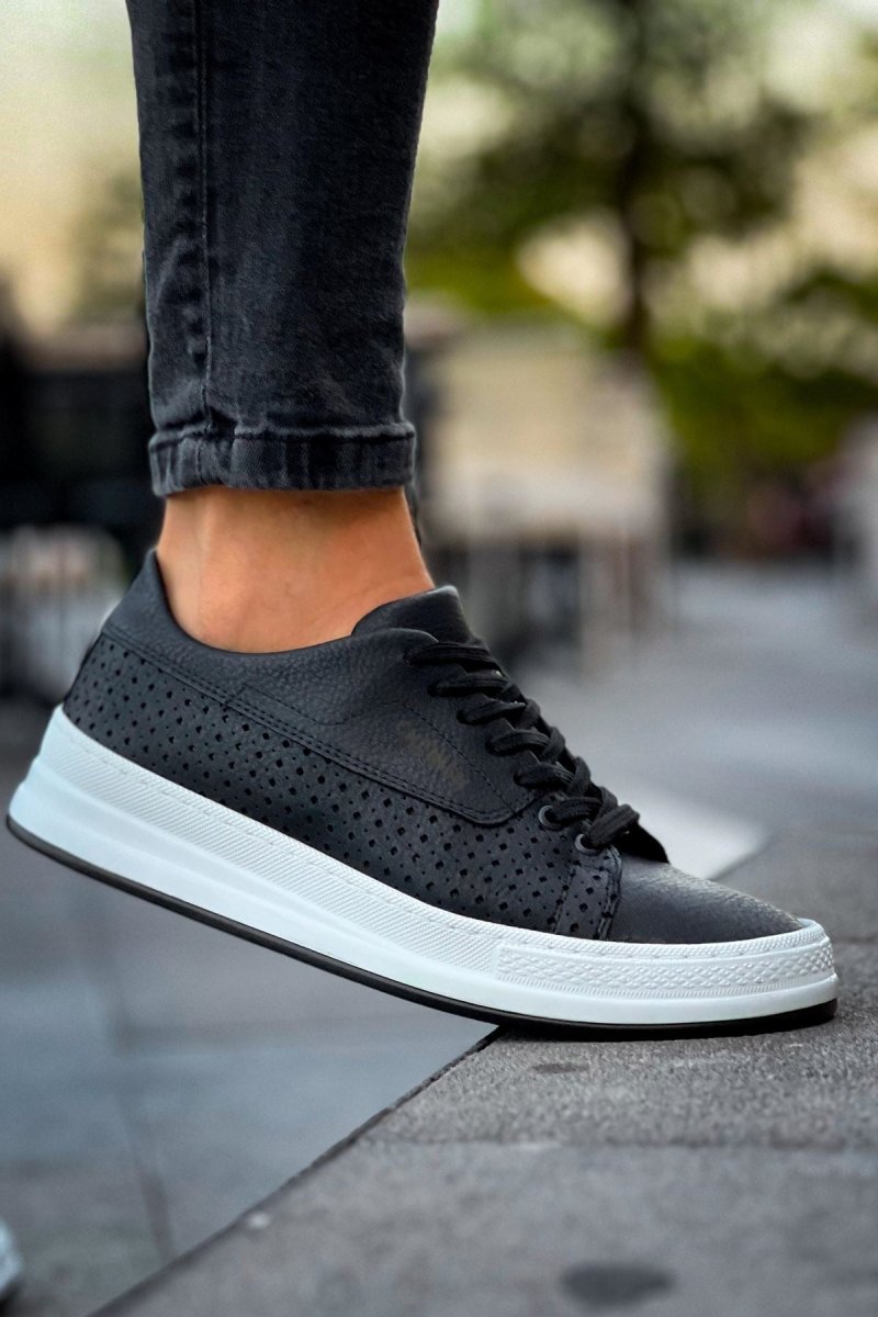 CH043 - CBT Cowien Erkek Ayakkabi SIYAH - chekich.com