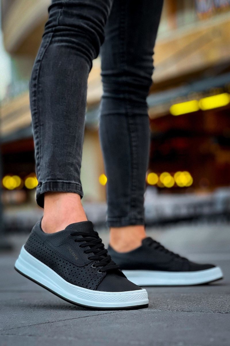 CH043 - CBT Cowien Erkek Ayakkabi SIYAH - chekich.com