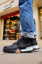 CH057 - GSBT Ghost Line Erkek Bot SIYAH/SIYAH - chekich.com