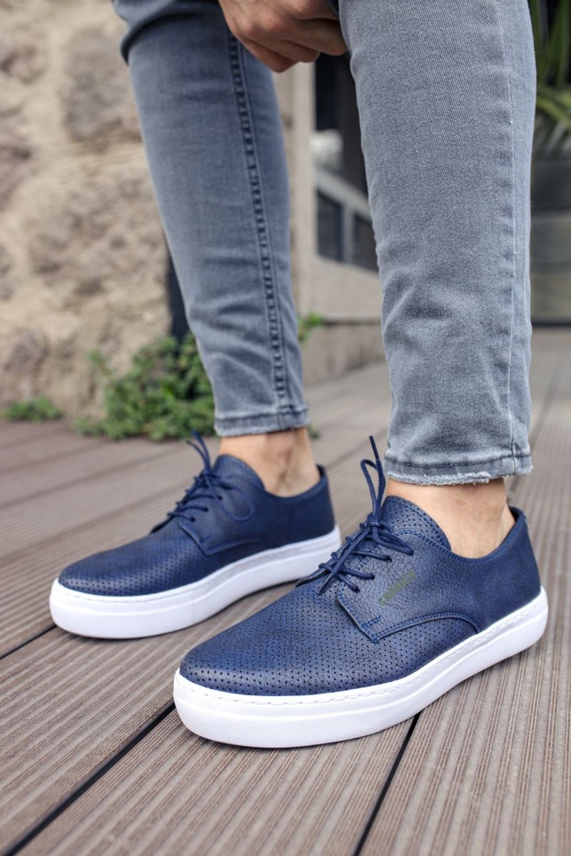 CH061 - CBT Rex Erkek Ayakkabı LACIVERT - chekich.com