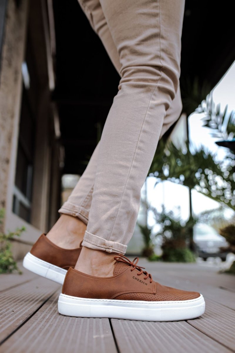 CH061 - CBT Rex Erkek Ayakkabı TABA - chekich.com