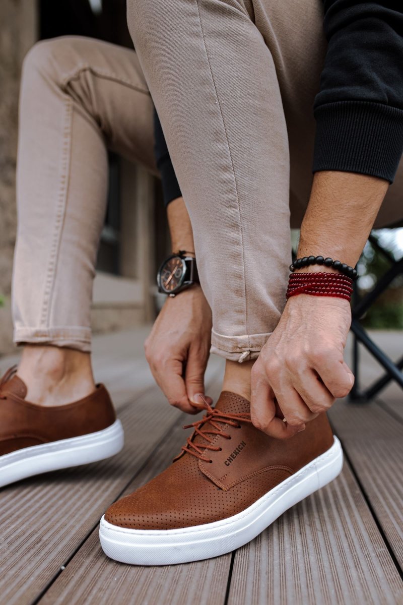 CH061 - CBT Rex Erkek Ayakkabı TABA - chekich.com