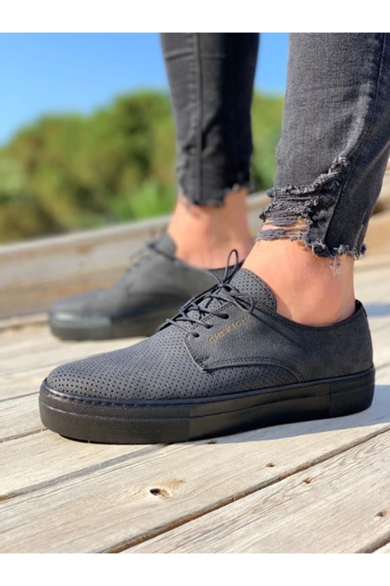 CH061 - CST Rex Erkek Ayakkabı SIYAH - chekich.com