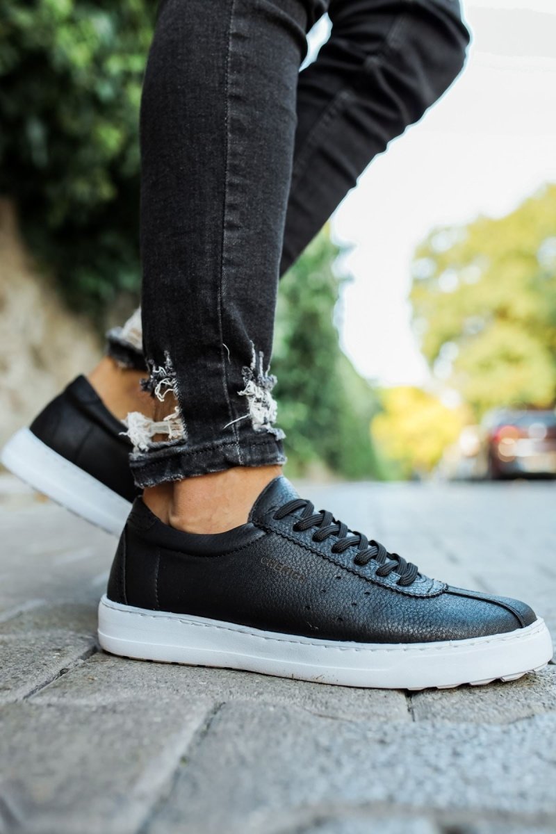 CH063 - Star - X CBT Erkek Ayakkabı SIYAH - chekich.com