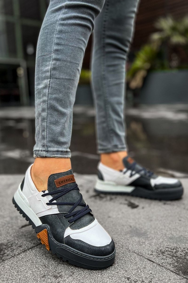 CH067 - GABT Warrem Erkek Ayakkabı ANTRASIT/BYZ(57 - 10) - chekich.com