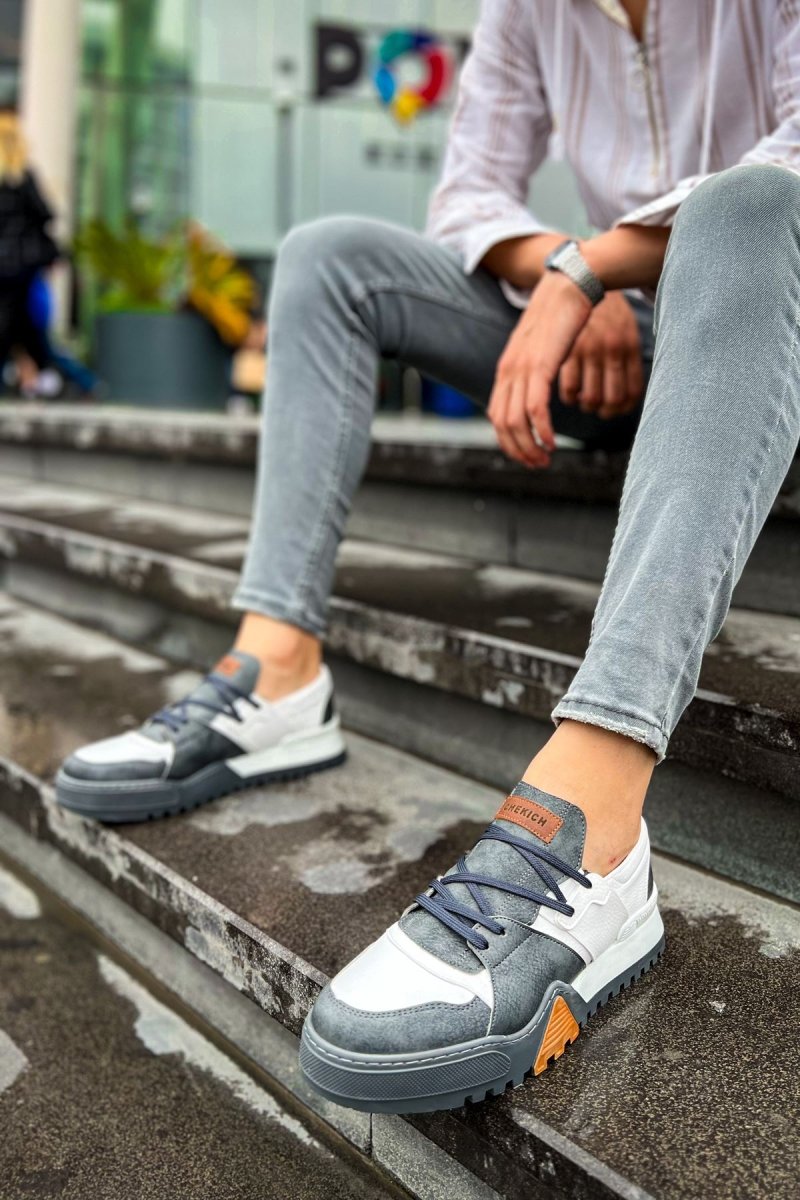 CH067 - GABT Warrem Erkek Ayakkabı ANTRASIT/BYZ(57 - 10) - chekich.com