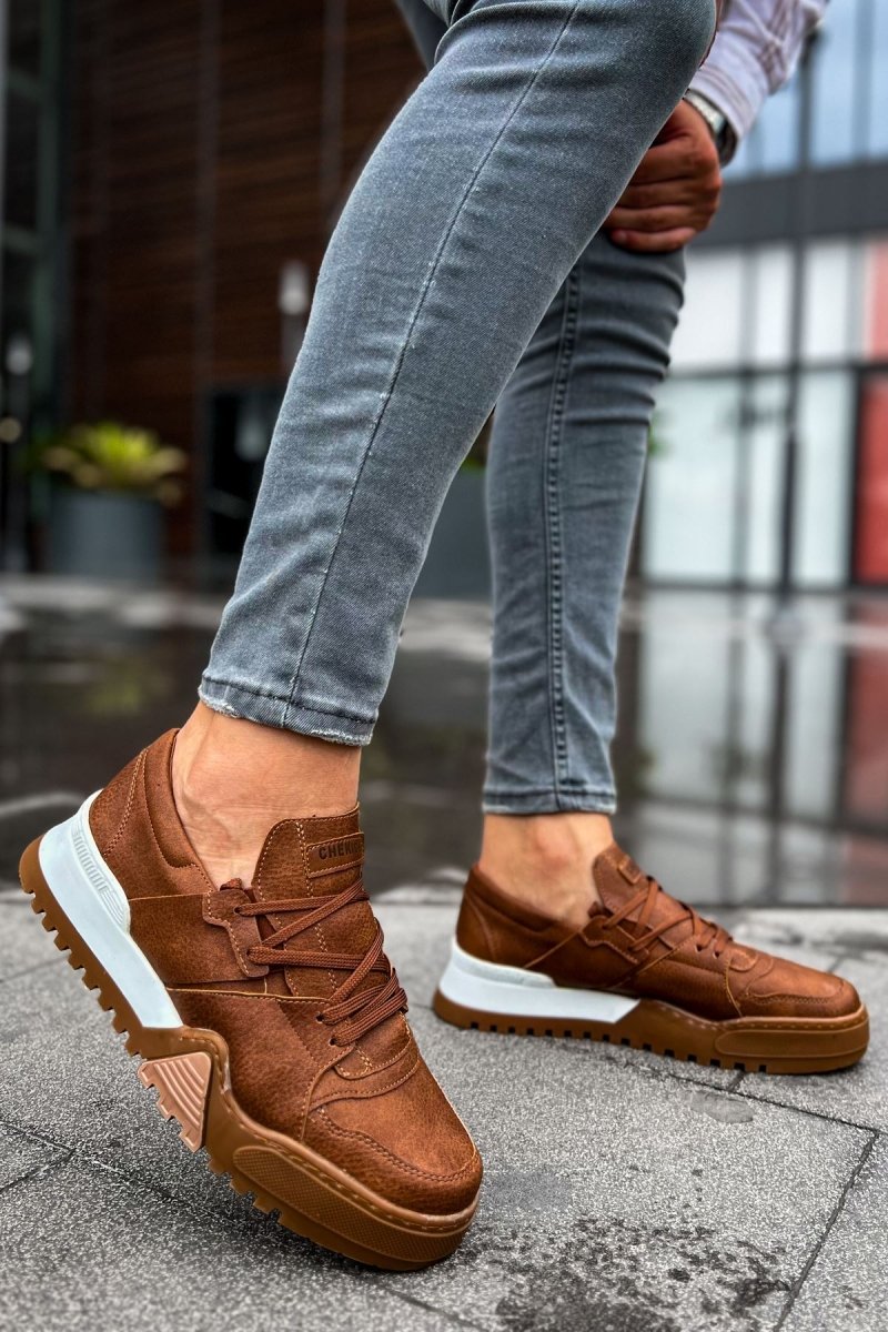 CH067 - GTB Warrem Erkek Ayakkabı TABA - chekich.com