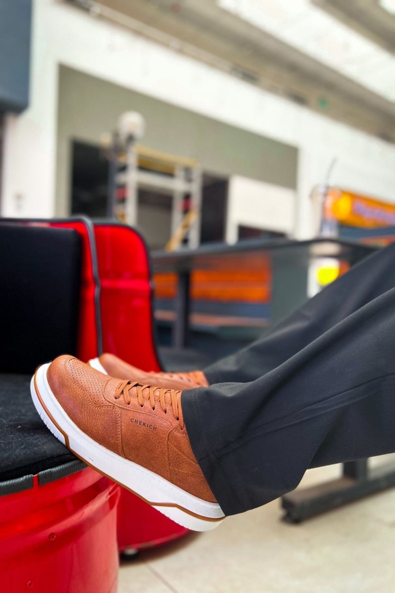 CH075 - CBT Signature Erkek Ayakkabı TABA - chekich.com