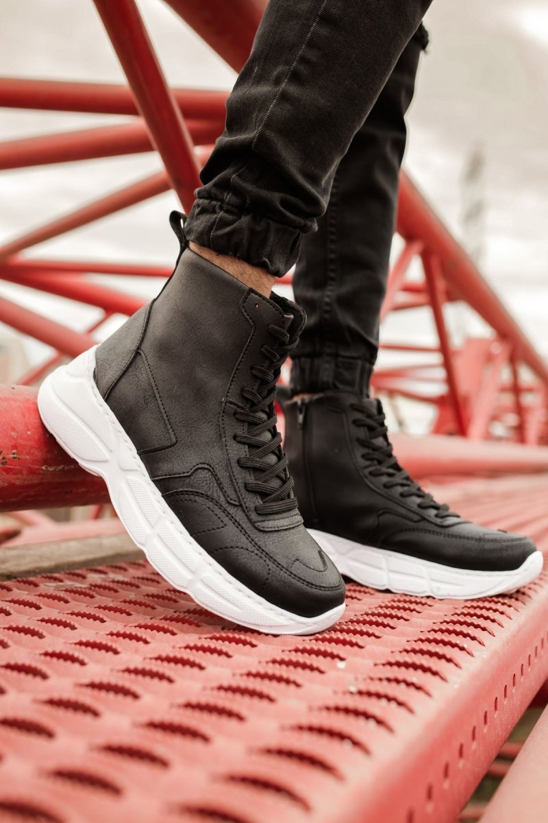 CH077 - BT Erkek Spor Bot SIYAH - chekich.com