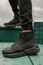 CH077 - ST Erkek Spor Bot SIYAH - chekich.com