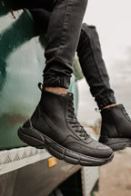 CH077 - ST Erkek Spor Bot SIYAH - chekich.com