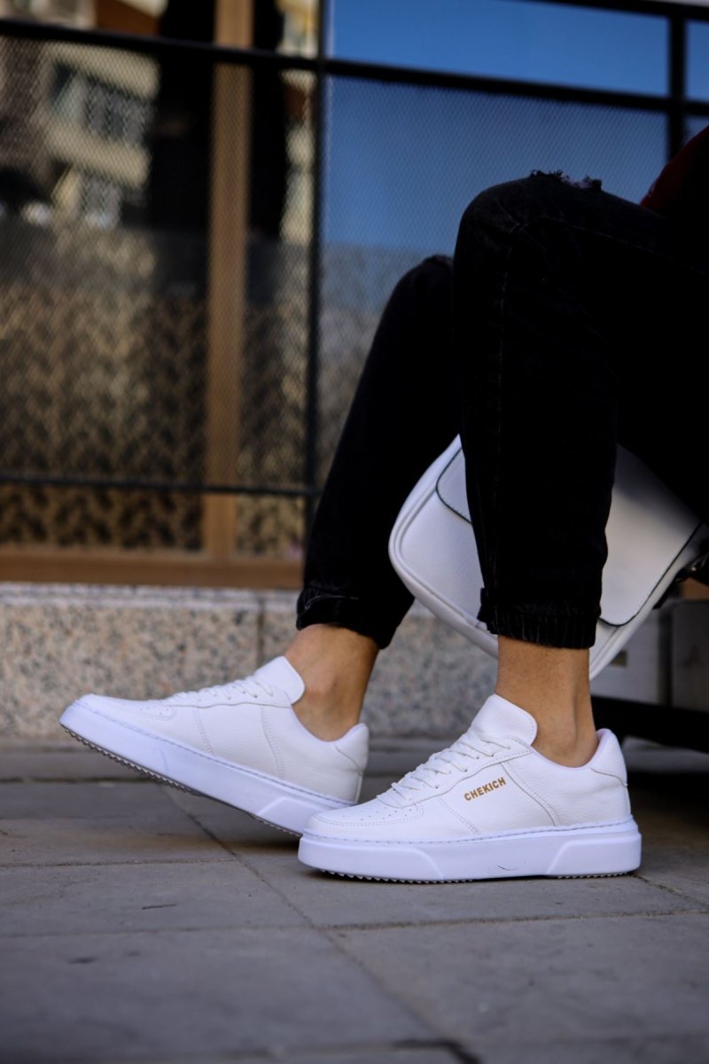 CH087 - CBT Kenton Men Sneaker White / White - chekich.com