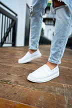 CH091 - RBT Brecon Erkek Ayakkabı BEYAZ - chekich.com