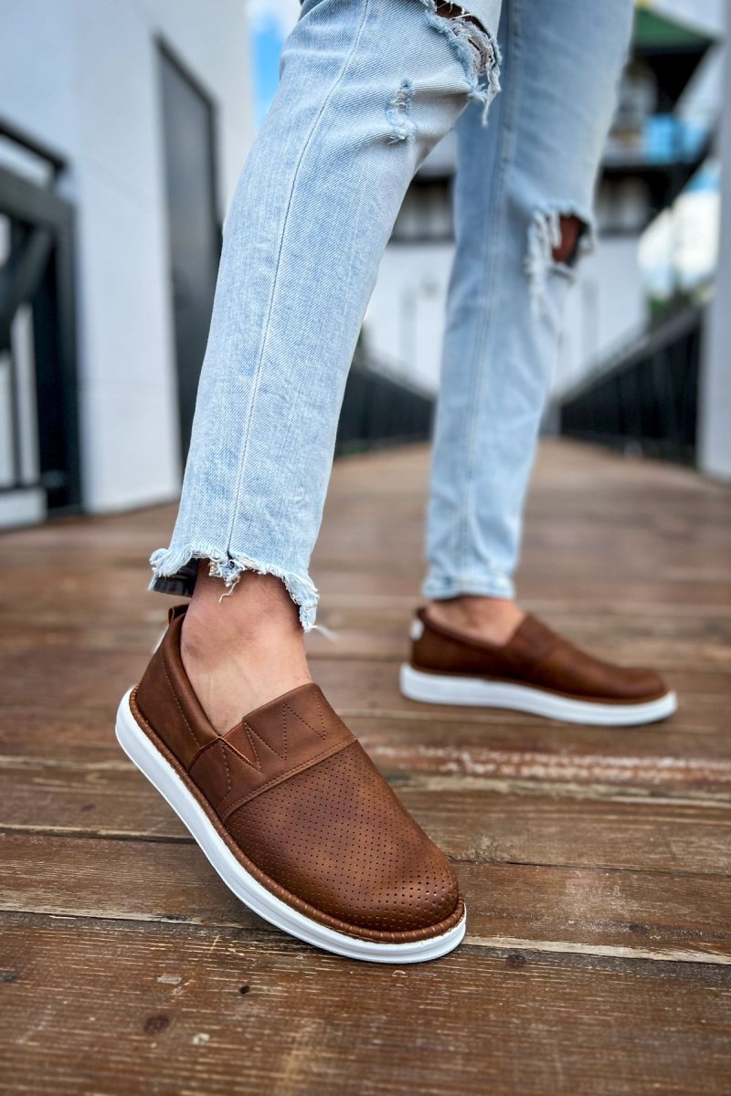 CH091 - RBT Brecon Erkek Ayakkabı TABA - chekich.com