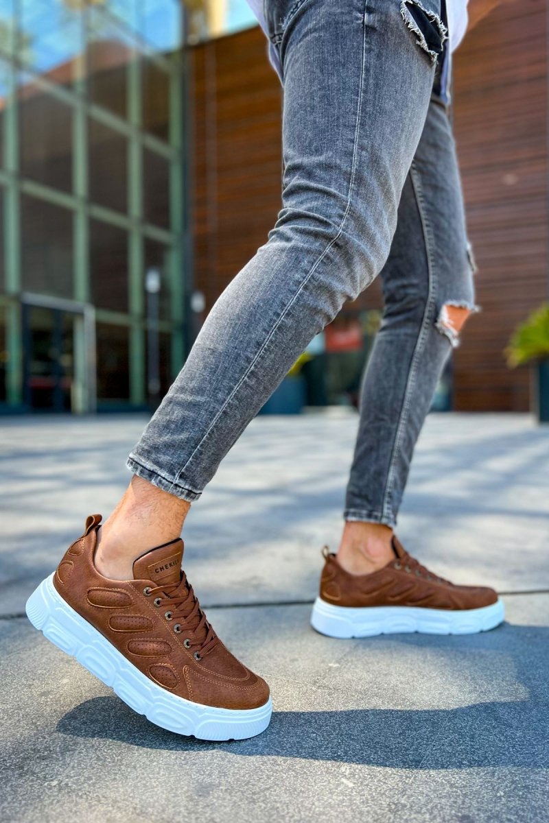 CH105 - CBT Cronus Erkek Ayakkabı TABA - chekich.com