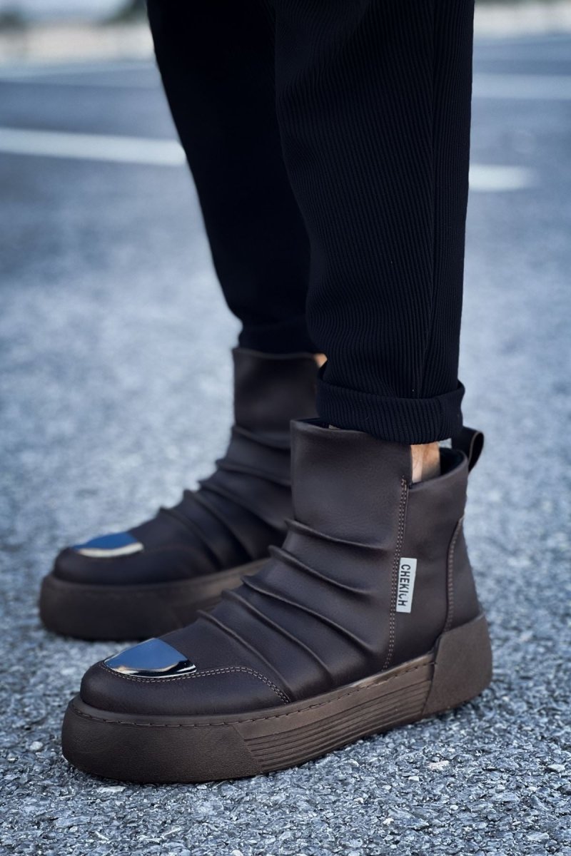 CH113 - CRT Swat Erkek Bot KAHVE - chekich.com