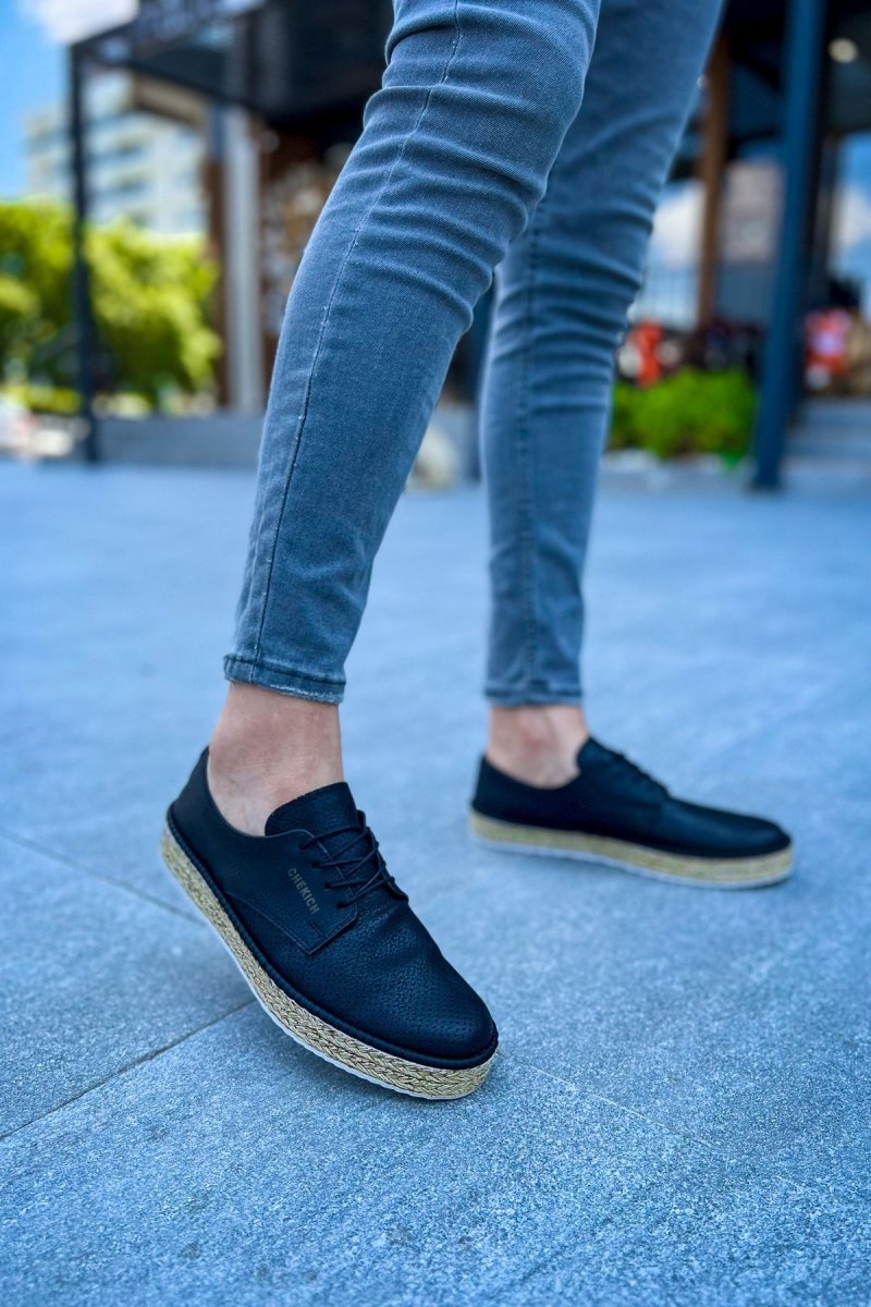 CH117 - CBT Stamina Nuova Erkek Ayakkabı SIYAH - chekich.com