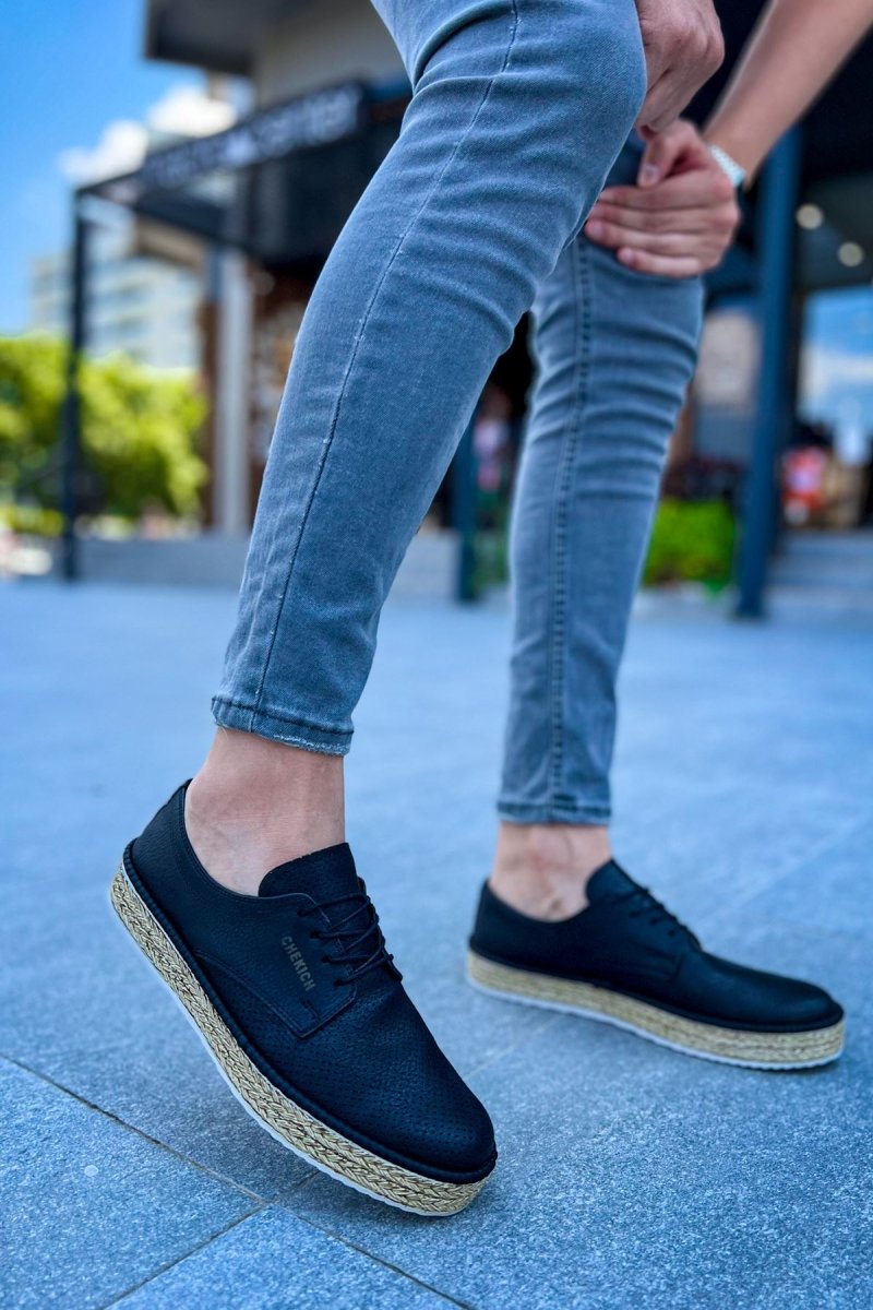 CH117 - CBT Stamina Nuova Erkek Ayakkabı SIYAH - chekich.com