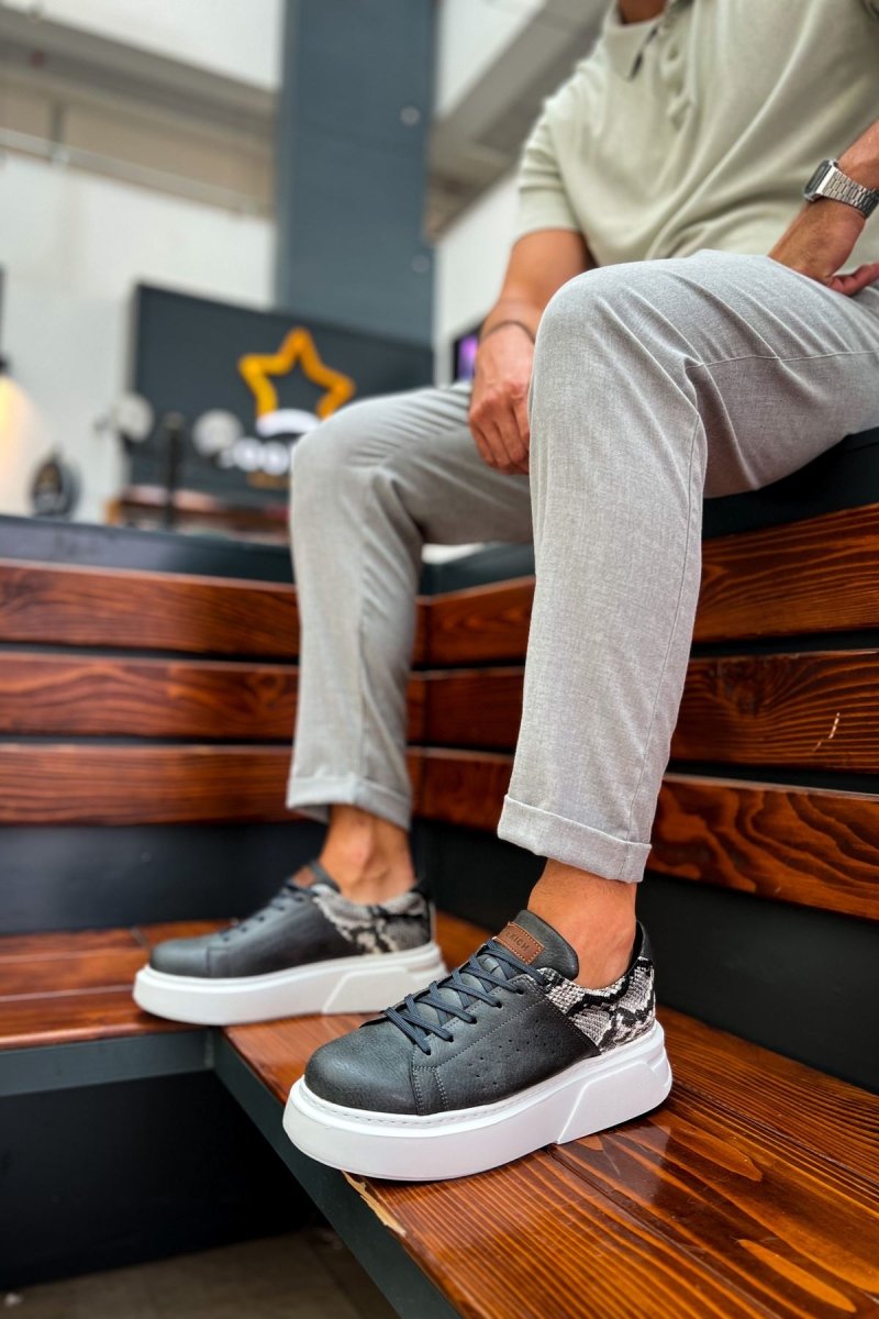 CH145 - CBT Sauerbergg Erkek Ayakkabı ANTRASIT - chekich.com