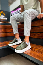 CH145 - CBT Sauerbergg Erkek Ayakkabı HAKI - chekich.com