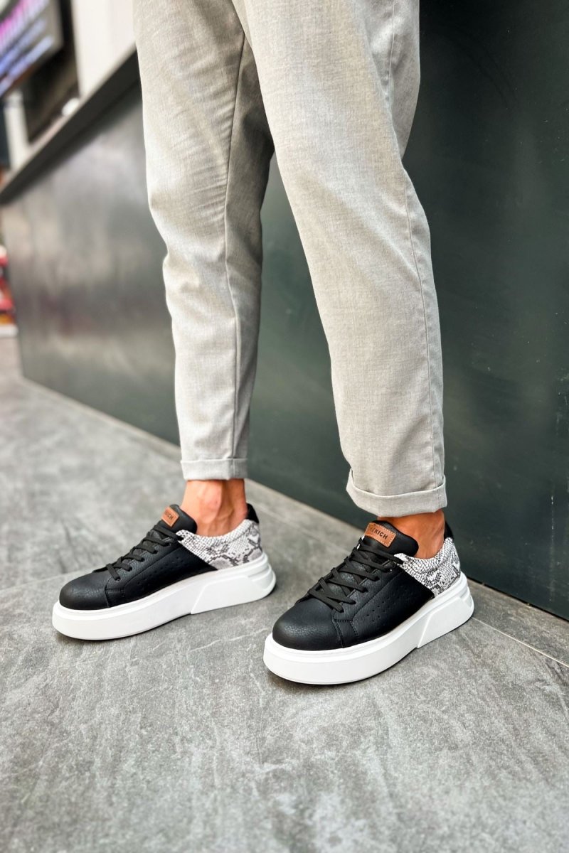 CH145 - CBT Sauerbergg Erkek Ayakkabı SIYAH - chekich.com