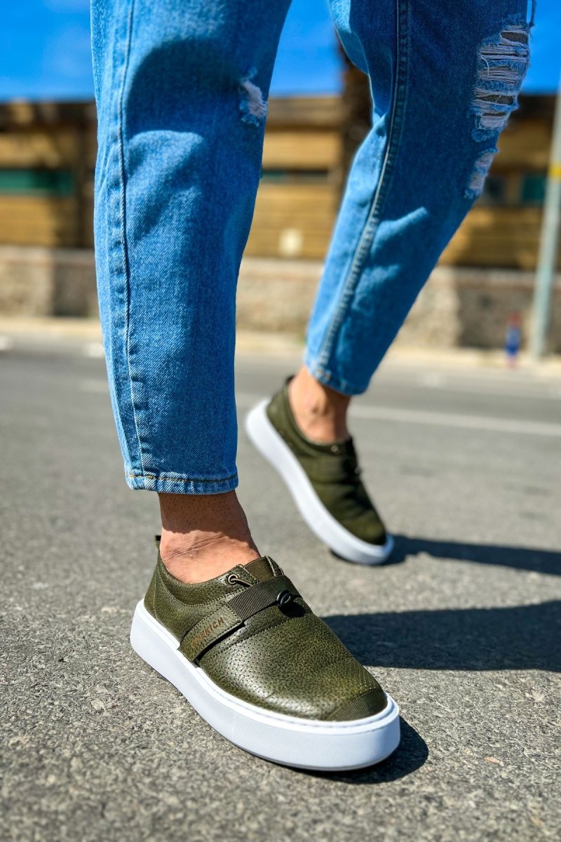 CH147 - CBT Dobeny Erkek Ayakkabı HAKI - chekich.com