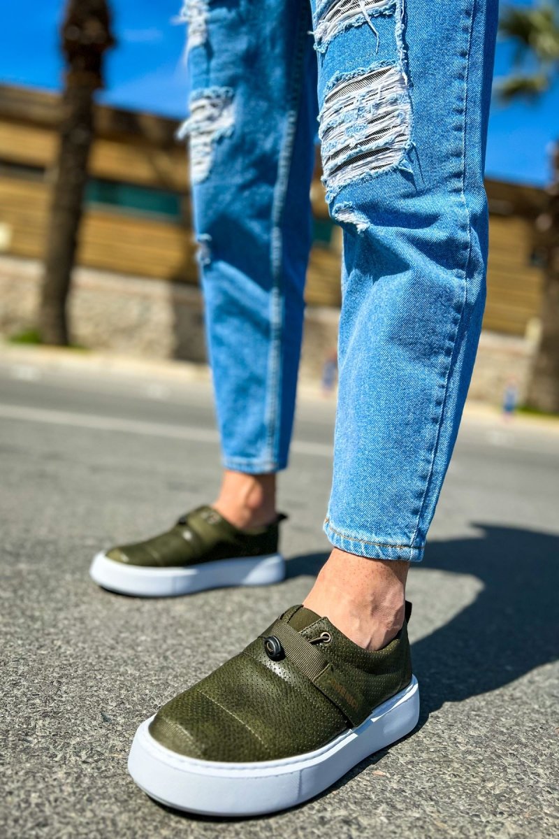 CH147 - CBT Dobeny Erkek Ayakkabı HAKI - chekich.com