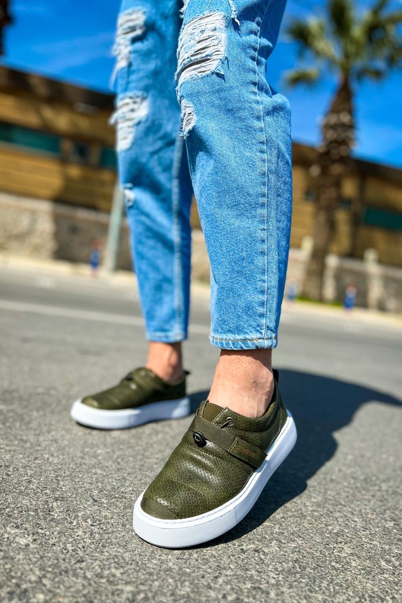 CH147 - CBT Dobeny Erkek Ayakkabı HAKI - chekich.com