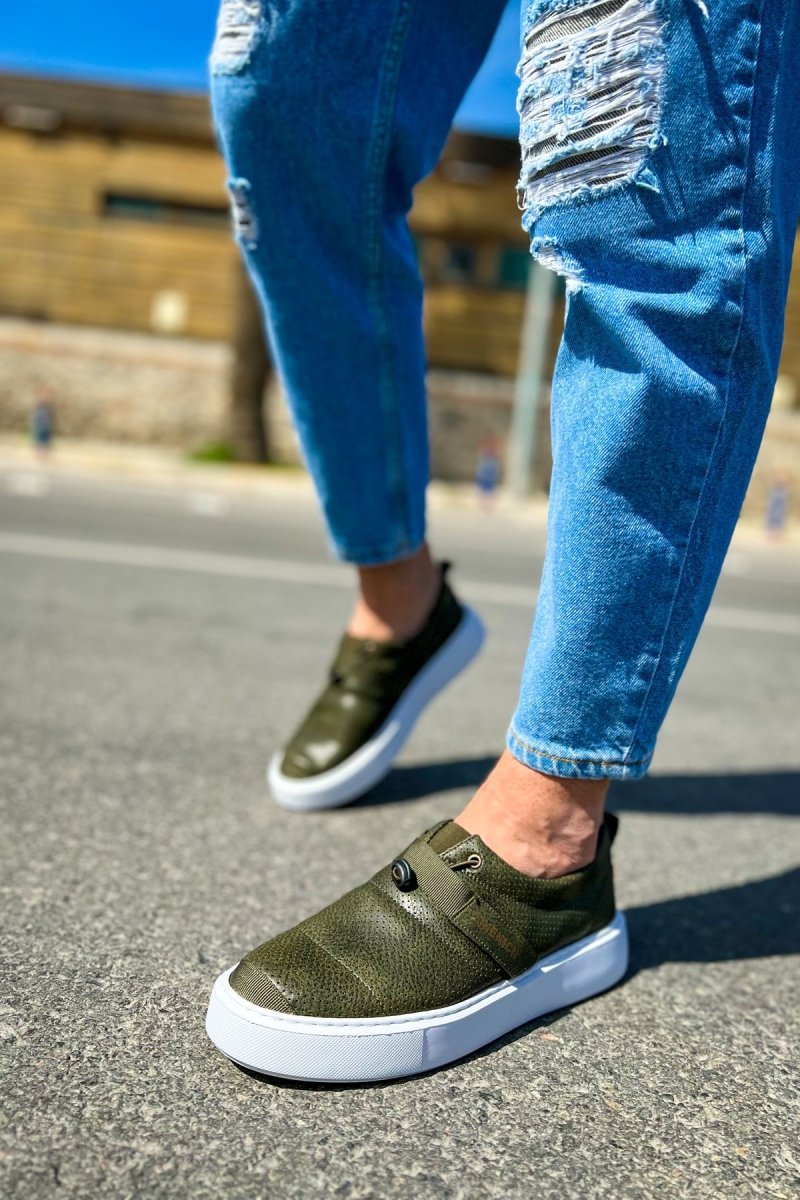 CH147 - CBT Dobeny Erkek Ayakkabı HAKI - chekich.com