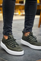 CH159 - CBT Saturn Erkek Ayakkabı HAKI - chekich.com