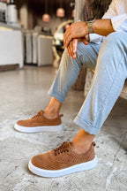 CH173 - CBT Velluto Men Sneaker Tan - chekich.com
