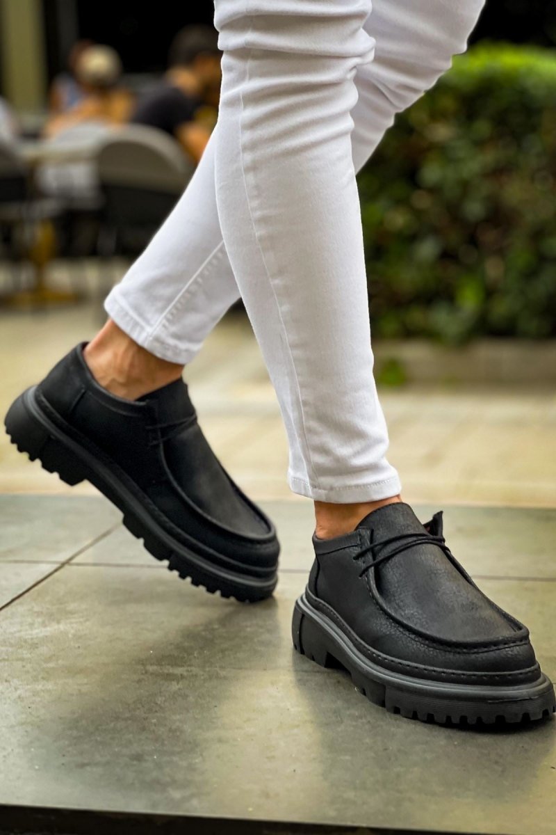 CH2404 - CST Castle Black Men Sneaker - chekich.com