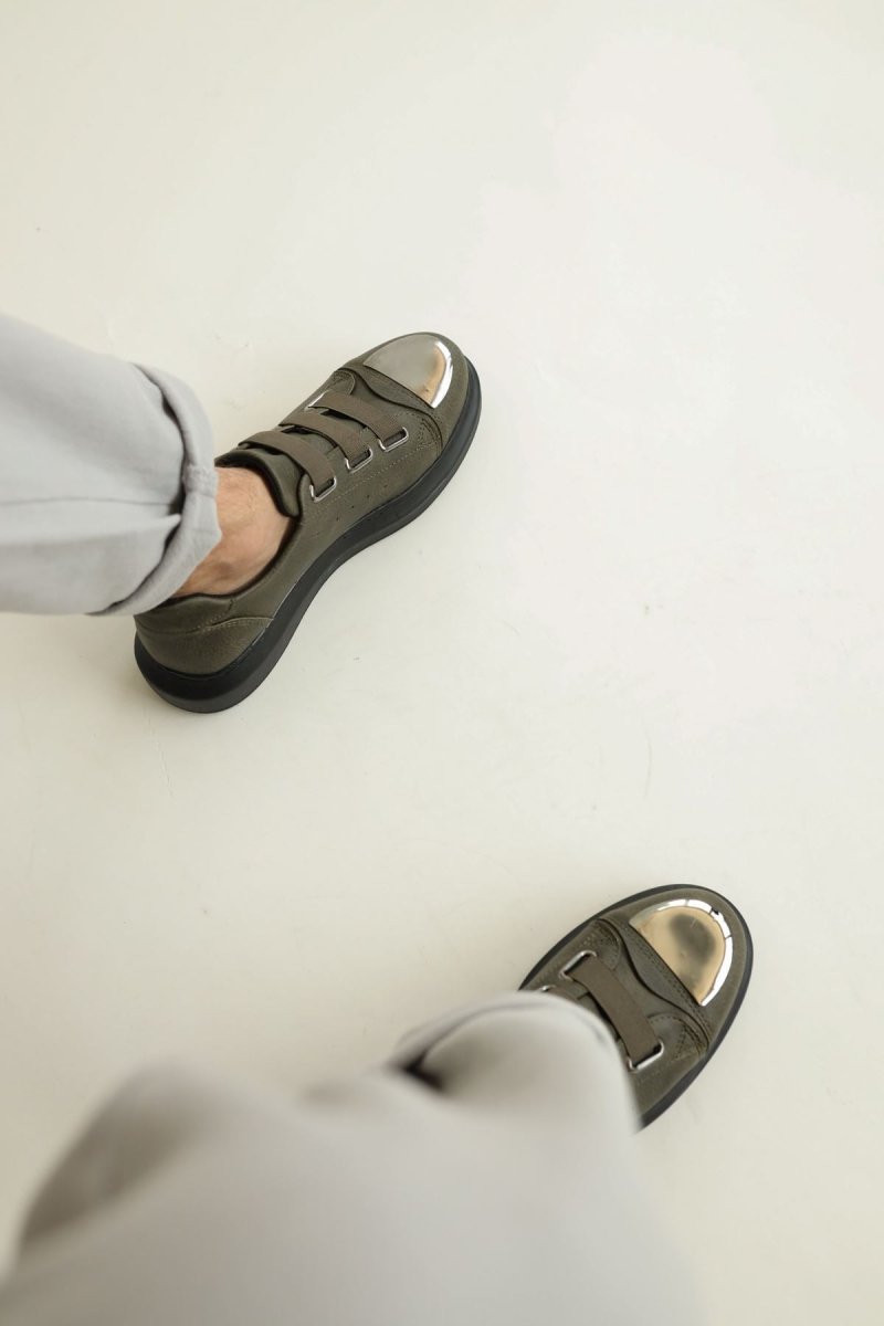 CH251 - CST Mirror Men Sneaker Khaki - chekich.com