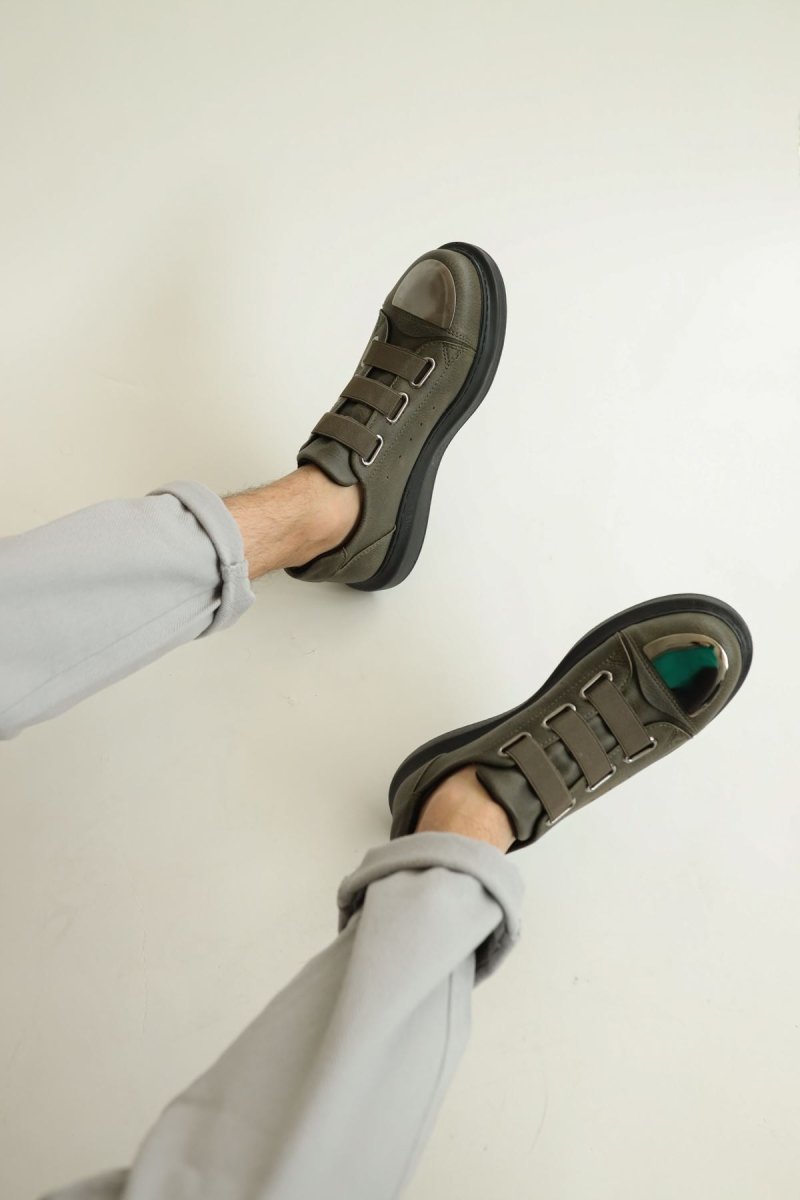 CH251 - CST Mirror Men Sneaker Khaki - chekich.com