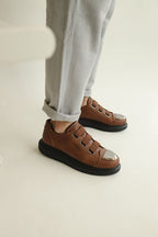 CH251 - CST Mirror Men Sneaker Tan - chekich.com