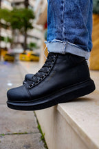 CH258 - CST Roma Men's Boots Black - chekich.com